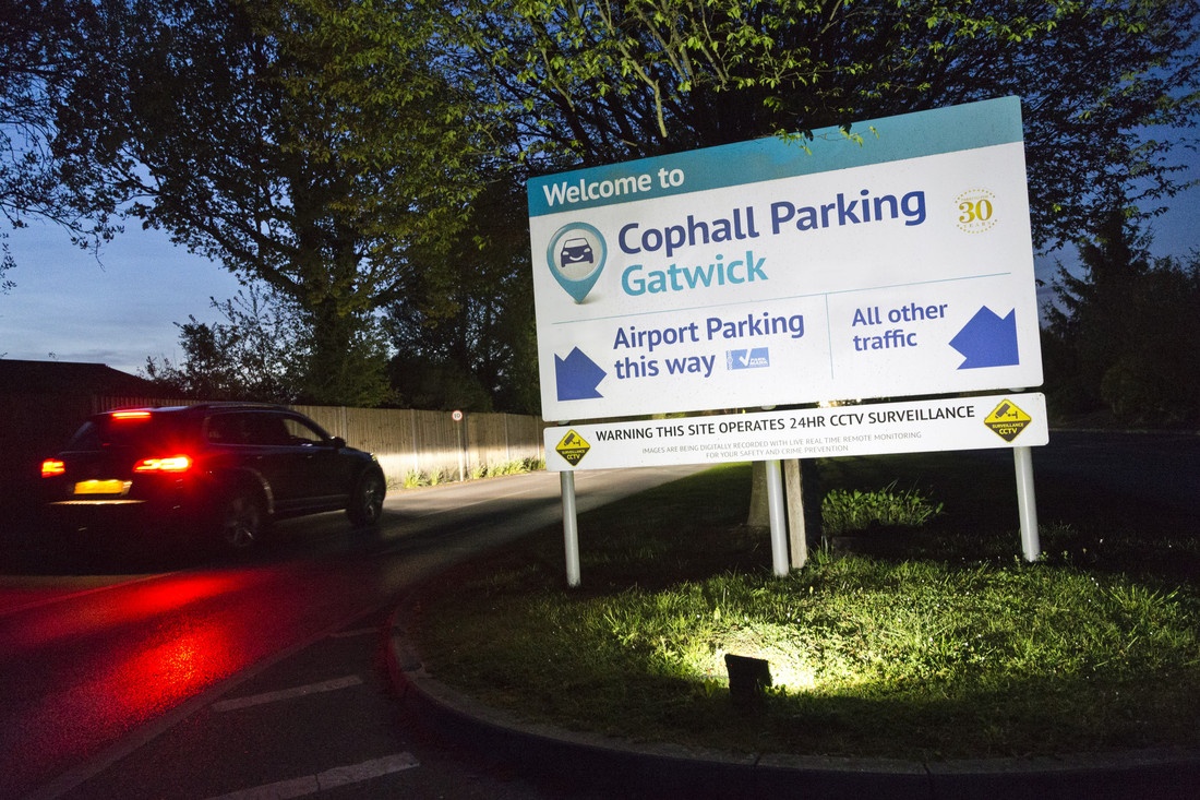 Gatwick parking at Cophall