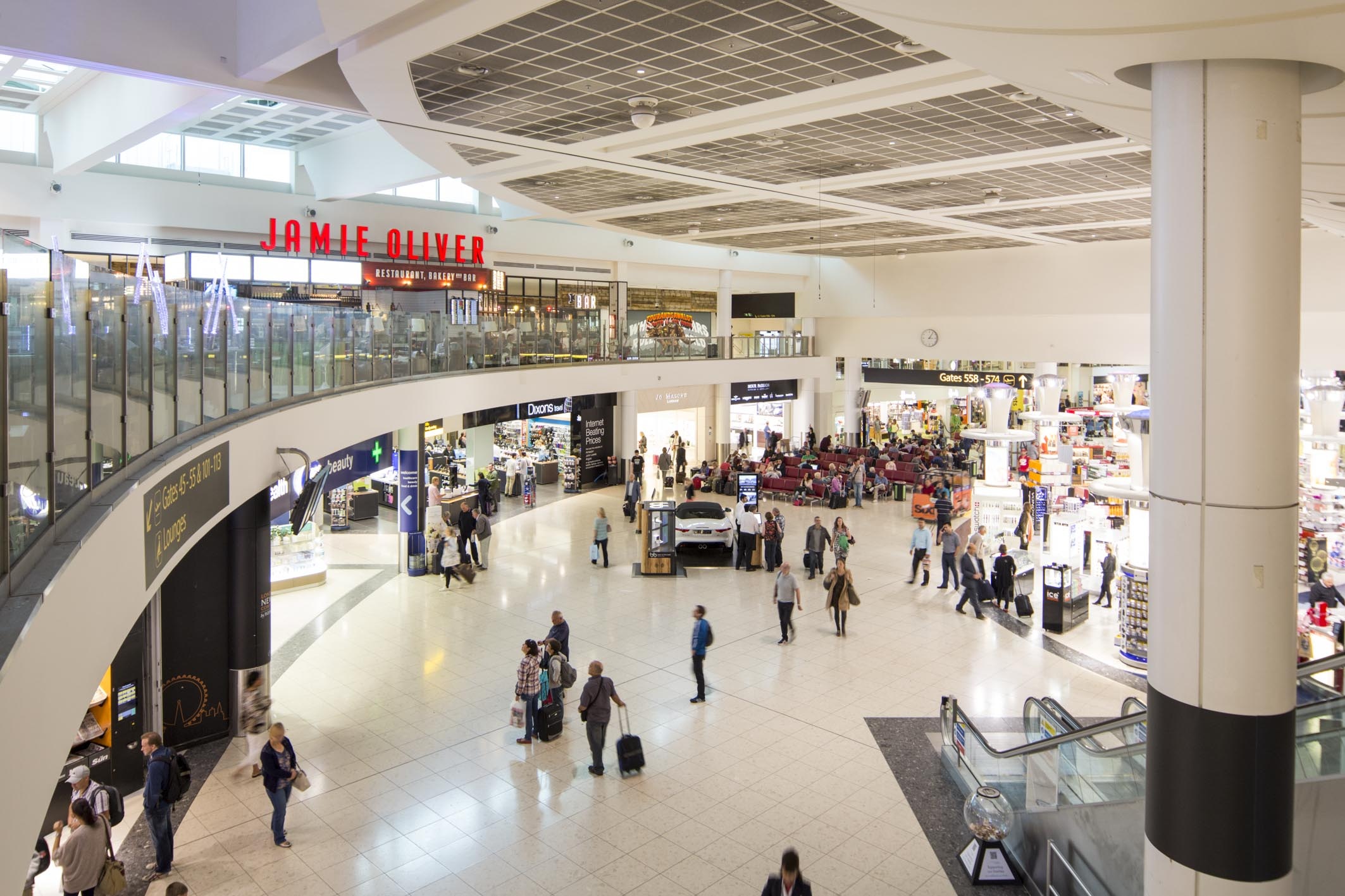 Inside Gatwick North Terminal