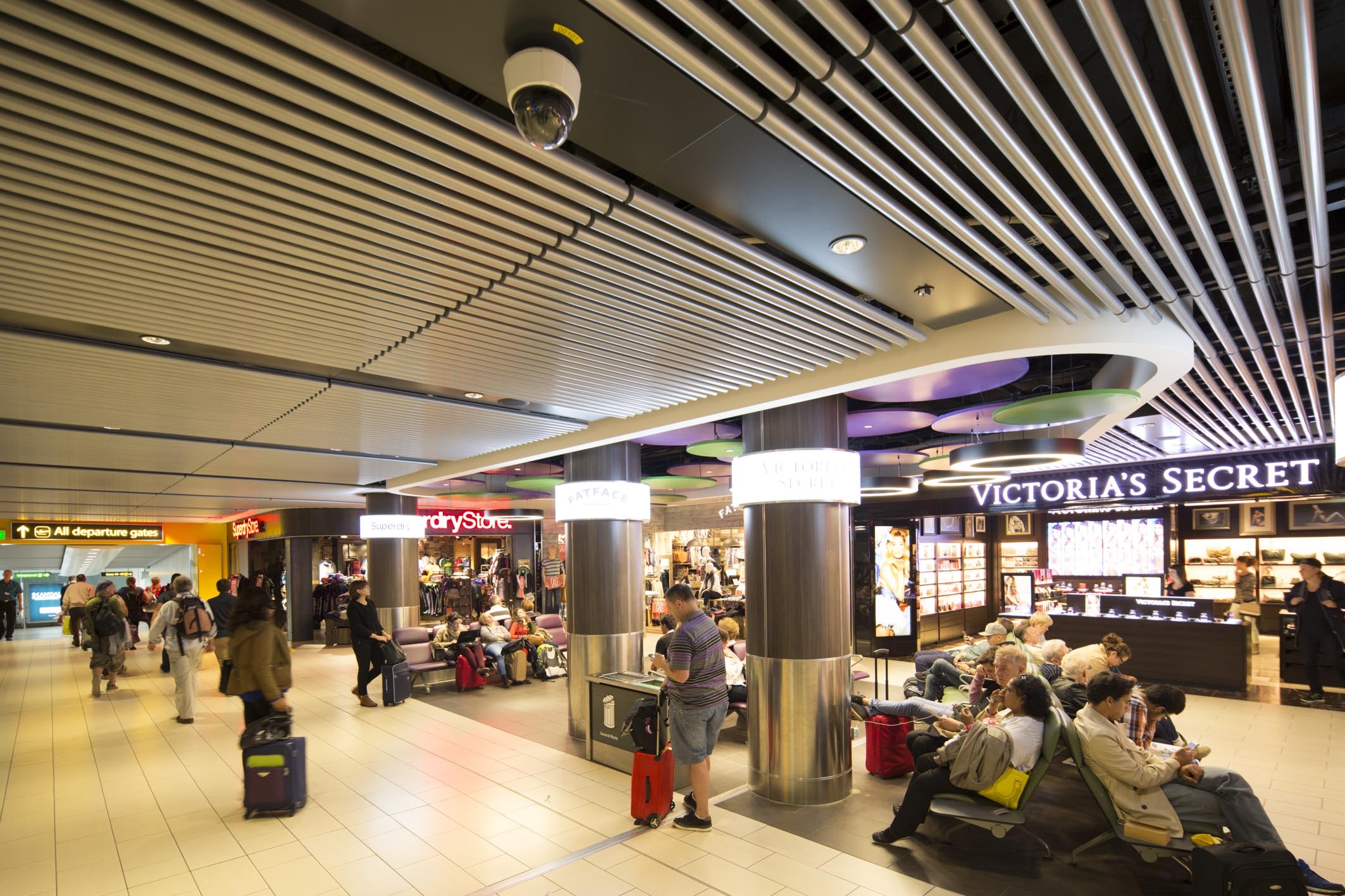 Inside Gatwick South Terminal